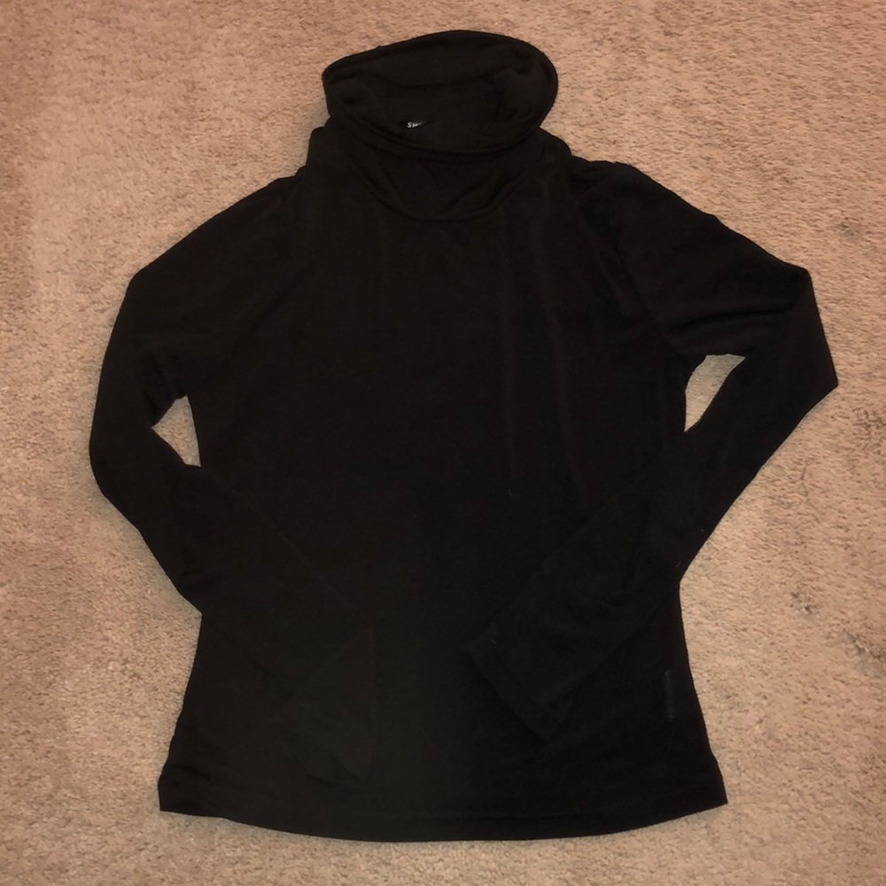 Black turtleneck